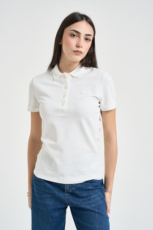 Polo donna bianca