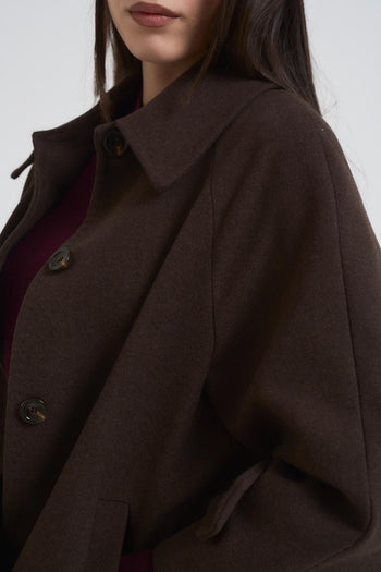 Cappotto donna corto moro - 3