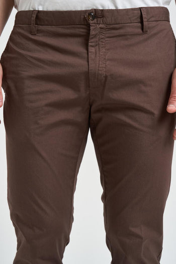 Pantalone uomo slim marrone - 5