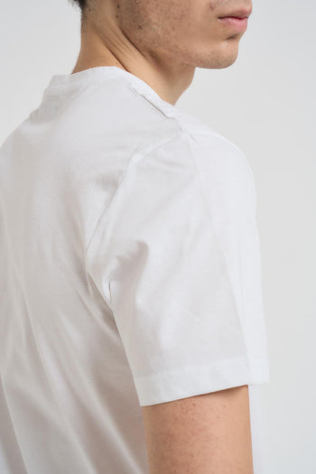 T-shirt uomo girocollo bianca - 4