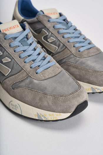 Sneakers uomo Mick grigia - 6