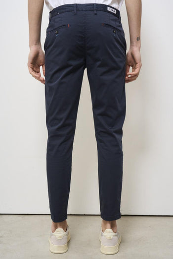 Pantalone uomo blu notte - 4