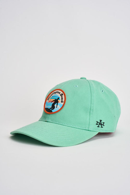 Cappello uomo baseball verde acqua - 2