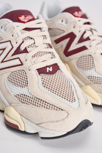 Sneakers uomo 9060 bordeaux - 6