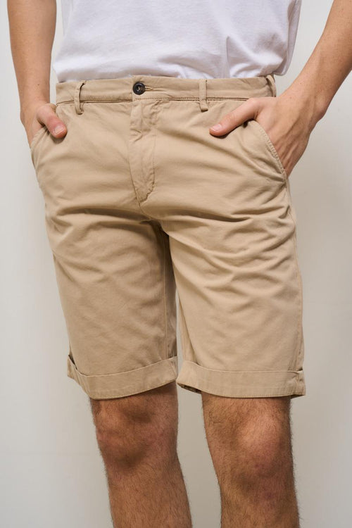 Bermuda uomo beige - 2