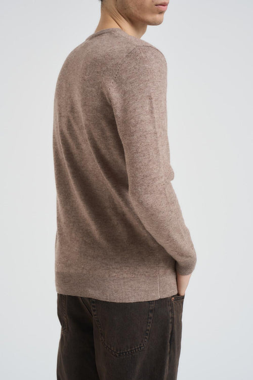 Maglia uomo girocollo tortora - 2