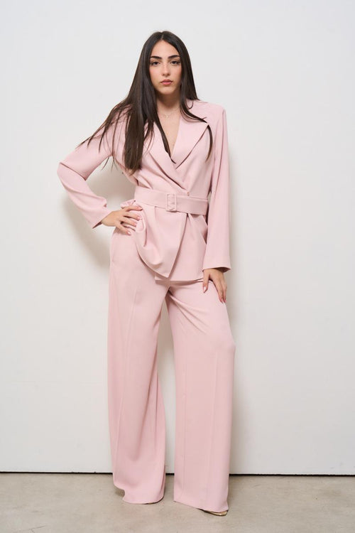 Abito completo donna rosa