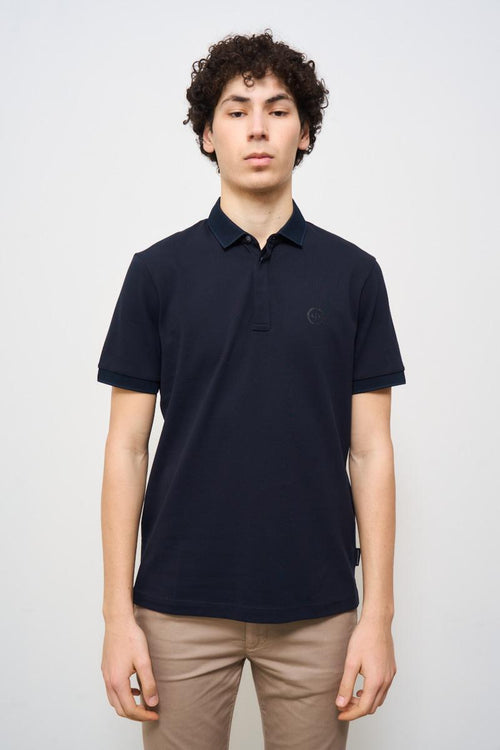 Polo uomo blu notte