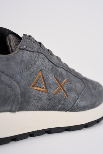 Sneakers uomo in suede grigie - 9