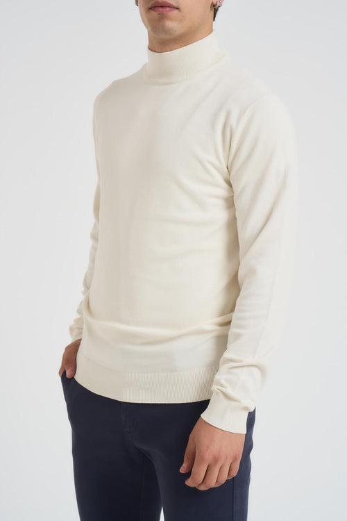 Maglione collo alto uomo