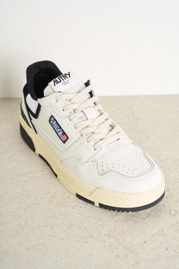 Sneakers uomo bianca con inserti neri - 5