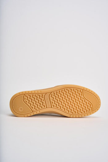 Sneakers donna in suede beige - 7