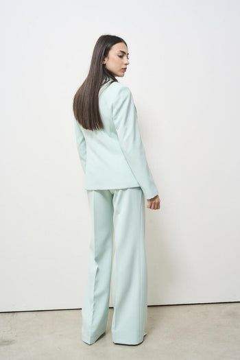 Completo abito donna verde acqua - 3