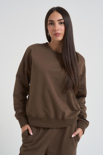 Completo tuta donna marrone - 5