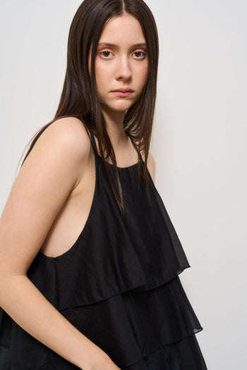 Top donna balze nero - 3