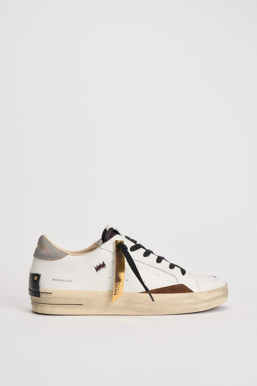 Sneakers uomo Sk 8 bianche e marroni