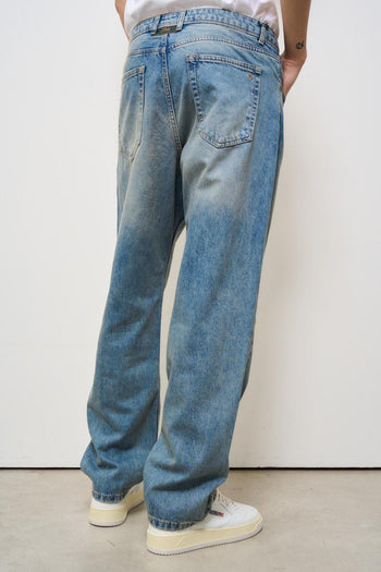 Jeans uomo Cleveland in denim medio - 5