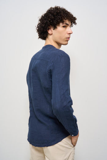 Camicia uomo blu - 6