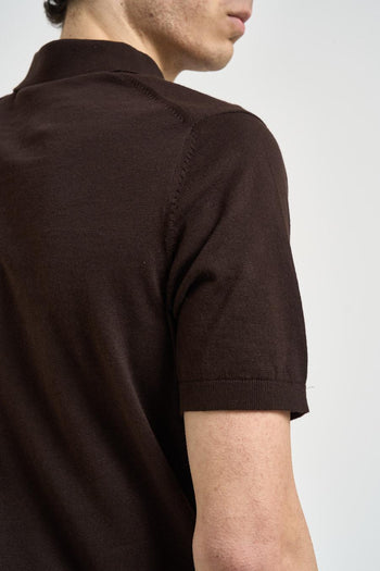 Polo uomo in maglia moro - 4