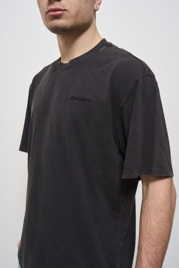 Men's black crew neck t-shirt - 3