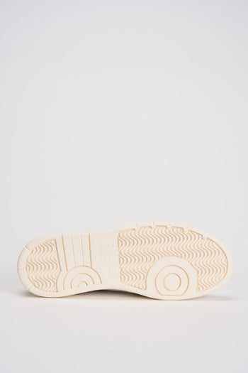 Sneakers uomo Court bianche e beige - 9