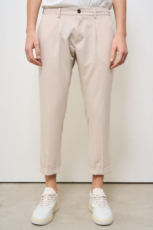 Pantalone uomo regular beige