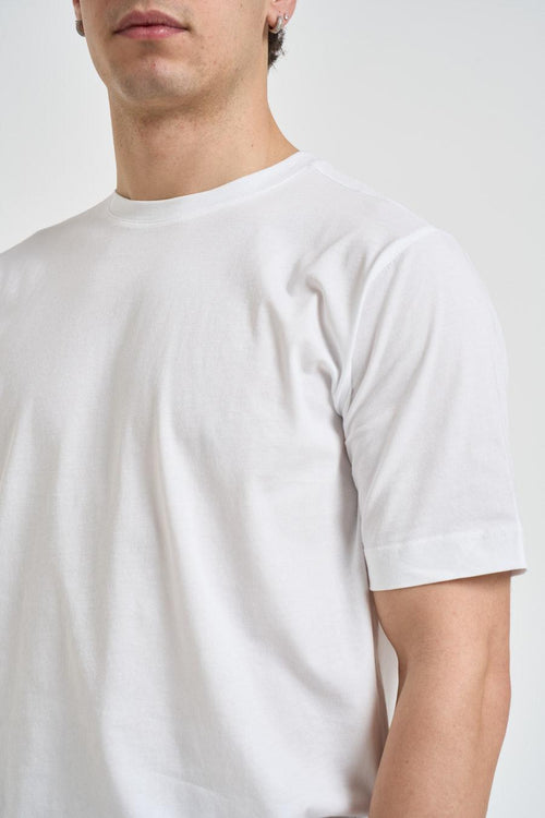 T shirt uomo girocollo bianca - 2