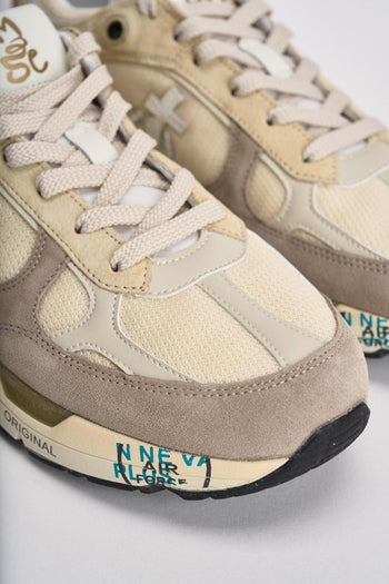 Sneakers uomo Mase in suede grigio - 4