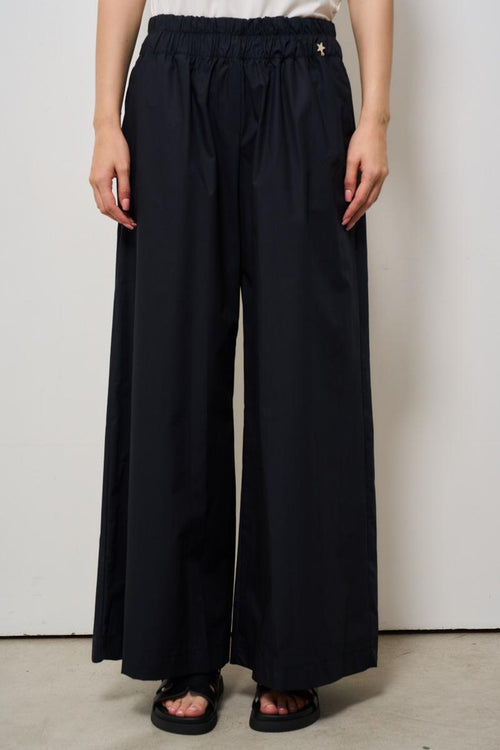 Pantalone donna a palazzo nero