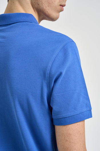 Polo uomo blu royal - 4