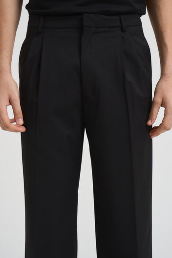Pantalone uomo gamba dritta nero - 5