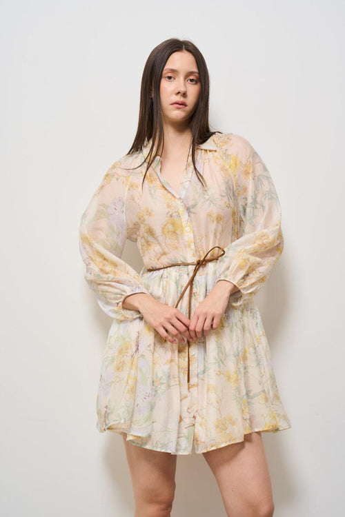 Abito donna chemisier floreale - 2