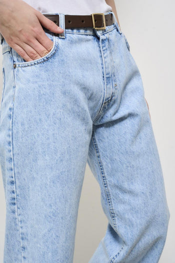 Women's jeans with belt - 3