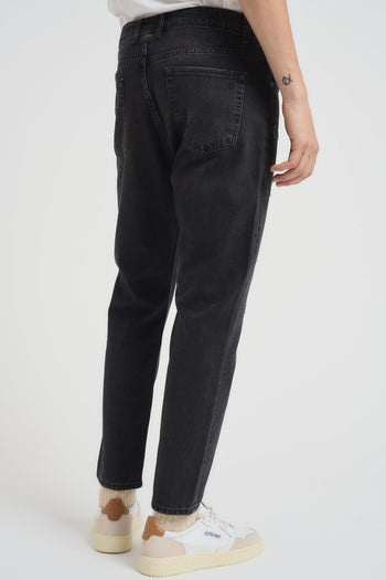 Jeans uomo Yellowstone in denim nero - 4