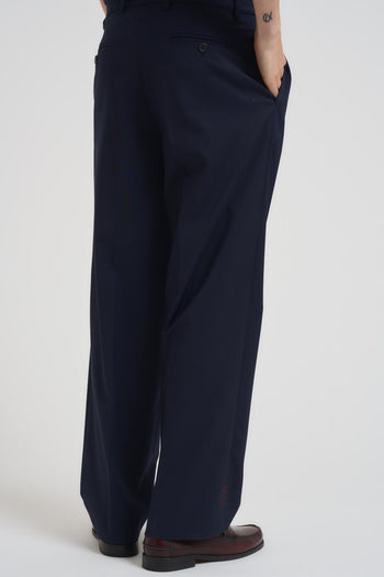 Pantalone uomo gamba dritta blu - 4