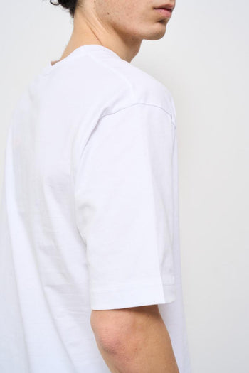 T-shirt uomo girocollo bianca - 4