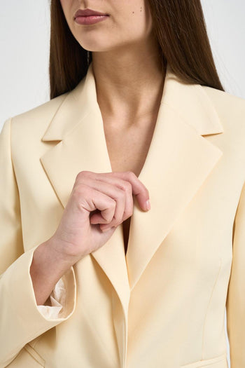 Tailleur donna giallo pastello - 4