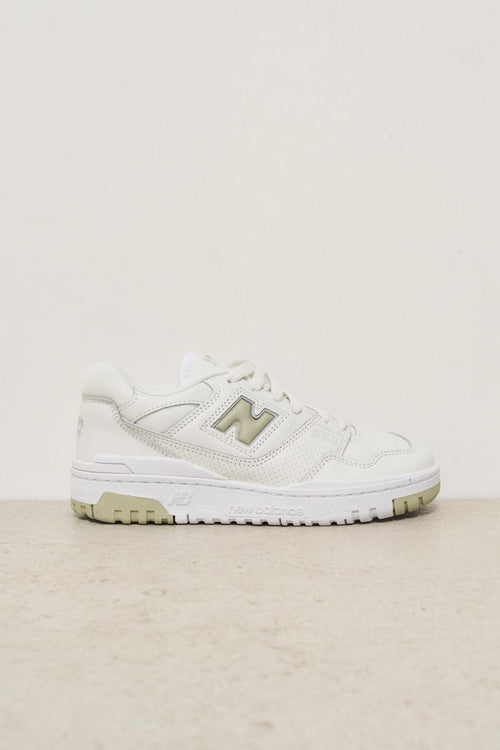 Sneakers donna BBW550 EB bianche e beige