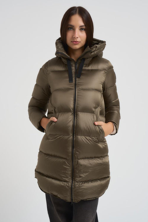 Piumino donna Geneva Jacket militare