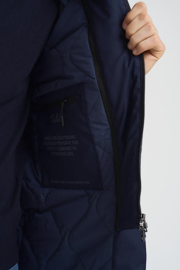 Giubbotto uomo blu. - 9