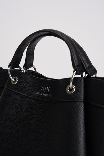 Borsa donna a mano nera - 5