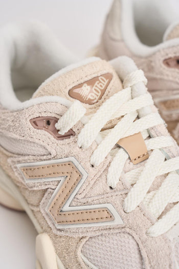 Sneakers donna 9060 panna e beige - 5