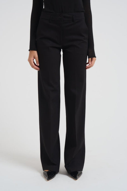Pantalone donna a palazzo nero
