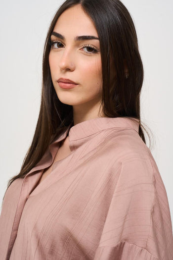 Camicia donna rosa - 3