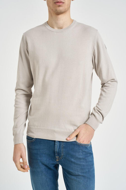 Maglia uomo girocollo burro