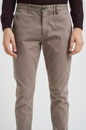 Pantalone uomo regular tortora - 4