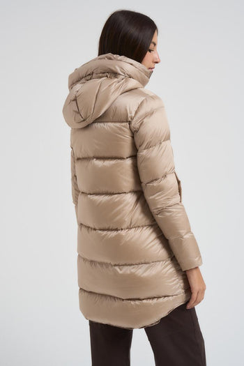 Piumino Geneva Jacket donna beige - 5