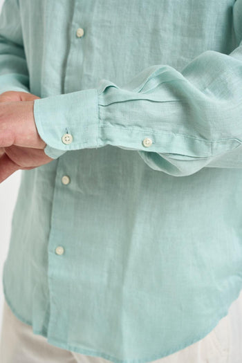 Camicia uomo in lino tiffany - 3