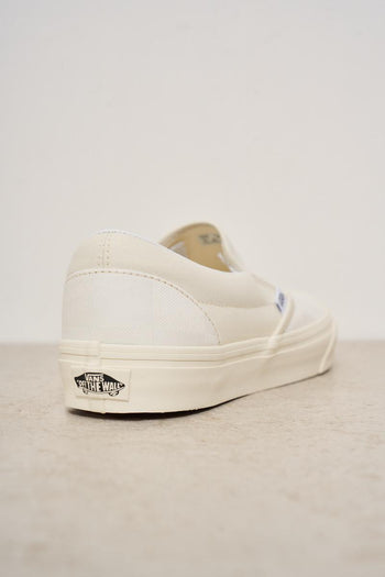 Sneakers slip-on uomo bianche - 4