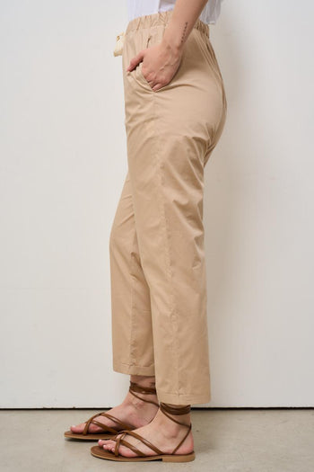 Pantalone donna beige slim fit - 3